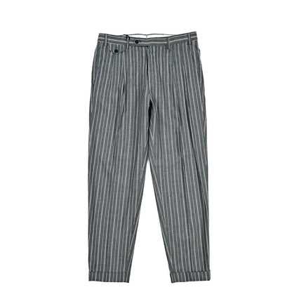 SALE｜PAOLONI コットンリネン ツータックスラックス｜419028｜GUARDAROBA MILANO OFFICIAL STORE