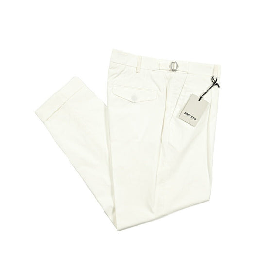 SALE｜PAOLONI ストレッチコットン ワンタックスラックス｜419034｜GUARDAROBA MILANO OFFICIAL STORE