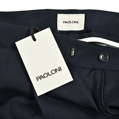 SALE｜PAOLONI ストレッチウール ワンタックスラックス｜419065 - 46｜GUARDAROBA MILANO OFFICIAL STORE