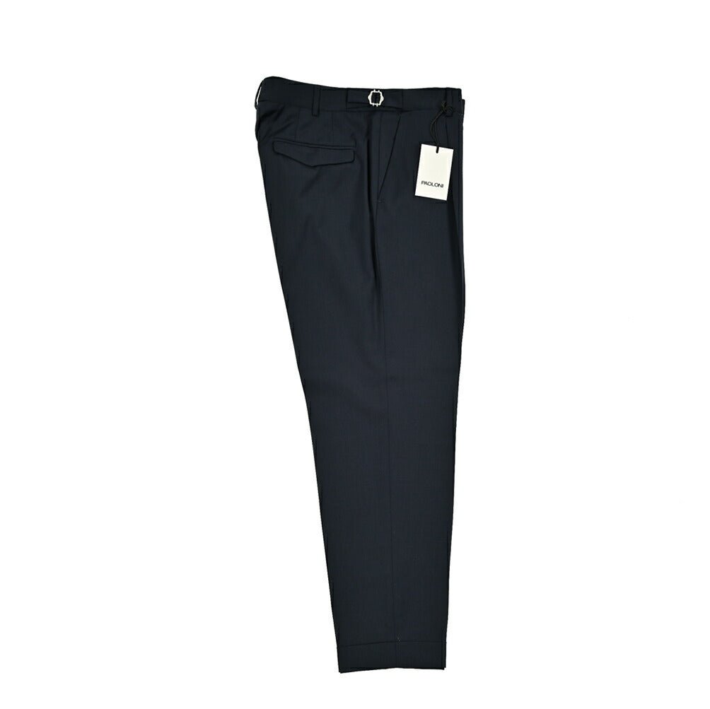 SALE｜PAOLONI ストレッチウール ワンタックスラックス｜419065 - 46｜GUARDAROBA MILANO OFFICIAL STORE