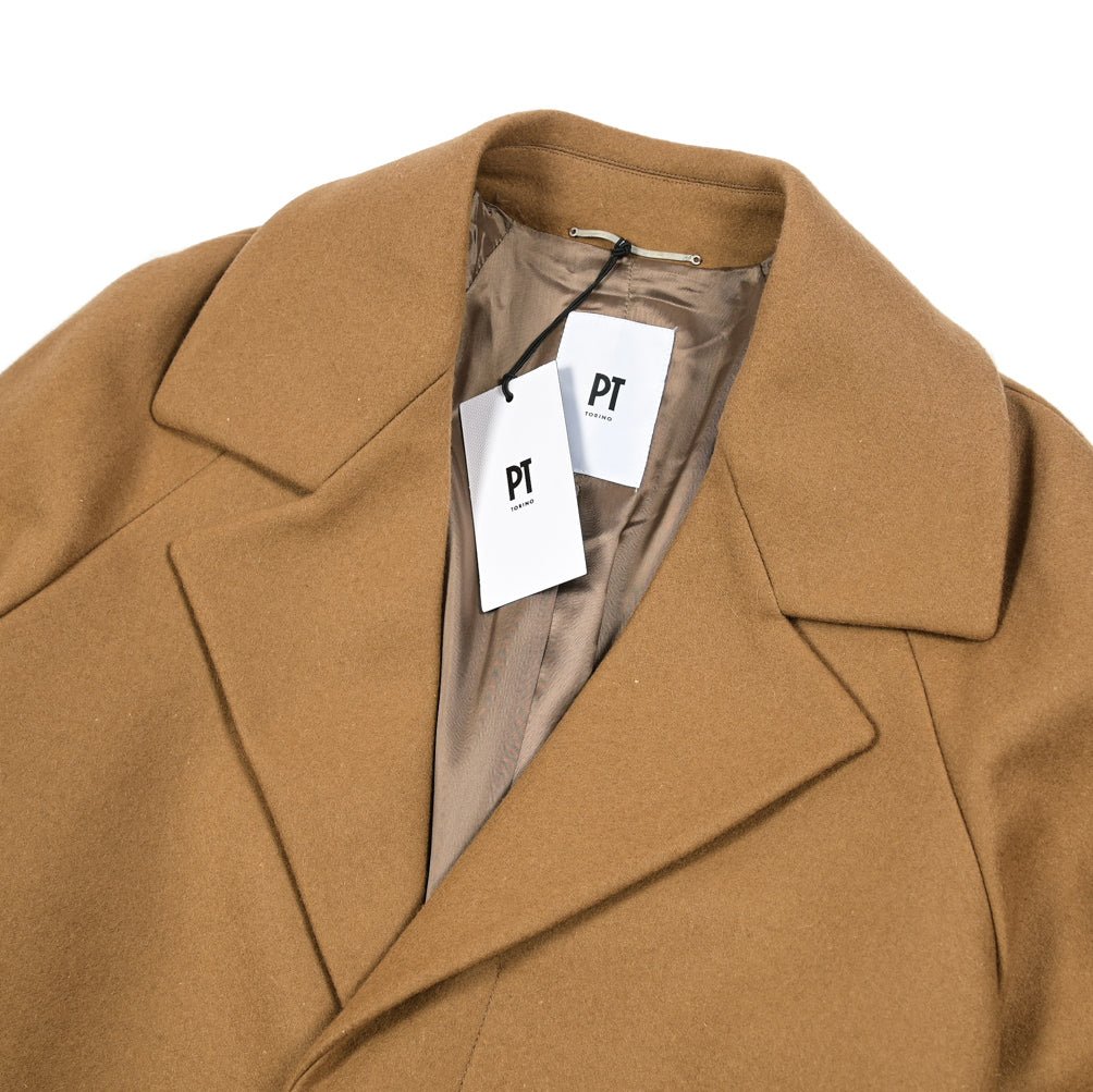 SALE｜PT TORINO メルトンウール 3Bシングルチェスターコート / PT01｜GUARDAROBA MILANO OFFICIAL STORE