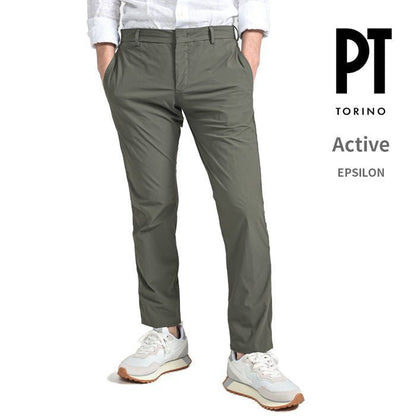 SALE｜PT TORINO Active "EPSILON" 軽量ストレッチナイロン ノータックテーパードパンツ｜405575 - A - 54｜GUARDAROBA MILANO OFFICIAL STORE