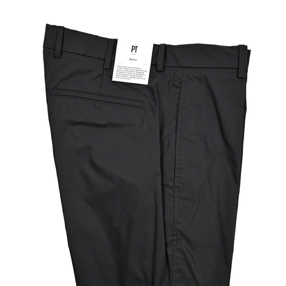 SALE｜PT TORINO Active "EPSILON" ストレッチコットン ノータックテーパードパンツ (裾ジップ)｜423489 - 48｜GUARDAROBA MILANO OFFICIAL STORE