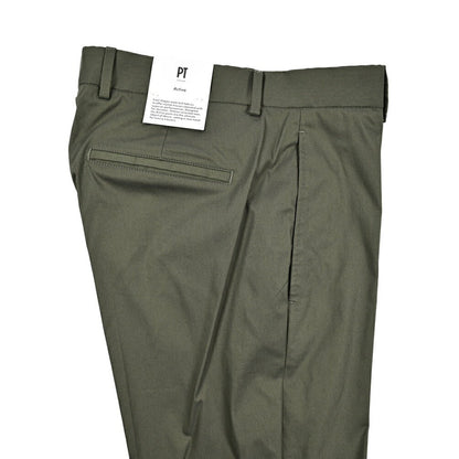 SALE｜PT TORINO Active "EPSILON" ストレッチコットン ノータックテーパードパンツ (反射板付き)｜423614 - 46｜GUARDAROBA MILANO OFFICIAL STORE