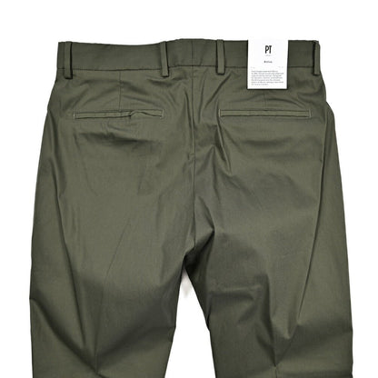 SALE｜PT TORINO Active "EPSILON" ストレッチコットン ノータックテーパードパンツ (反射板付き)｜423614 - 46｜GUARDAROBA MILANO OFFICIAL STORE