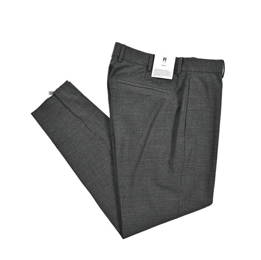SALE｜PT TORINO Active "EPSILON" ストレッチウール ジョガーパンツ (裾ジップ)｜423725 - 48｜GUARDAROBA MILANO OFFICIAL STORE