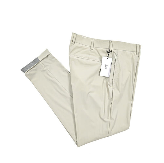 SALE｜PT TORINO Active "EPSILON" 軽量ストレッチナイロン ノータックテーパードパンツ (反射板付き)｜423914 - 50｜GUARDAROBA MILANO OFFICIAL STORE