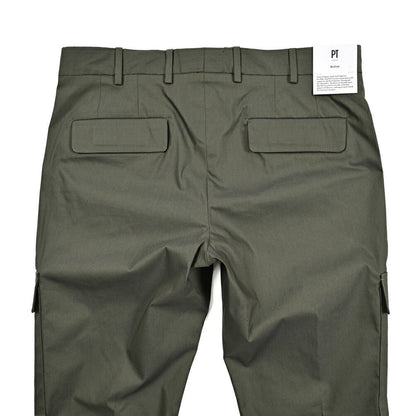 SALE｜PT TORINO Active "LAMDA" ストレッチコットン ノータックカーゴパンツ｜423140 - 46｜GUARDAROBA MILANO OFFICIAL STORE