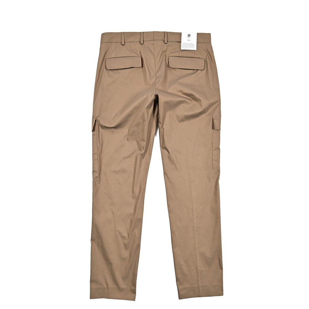 SALE｜PT TORINO Active "LAMDA" ストレッチコットン ノータックカーゴパンツ｜423160 - 48｜GUARDAROBA MILANO OFFICIAL STORE