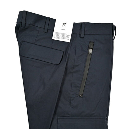 SALE｜PT TORINO Active "LAMDA" ストレッチコットン ノータックカーゴパンツ｜423628 - 46｜GUARDAROBA MILANO OFFICIAL STORE