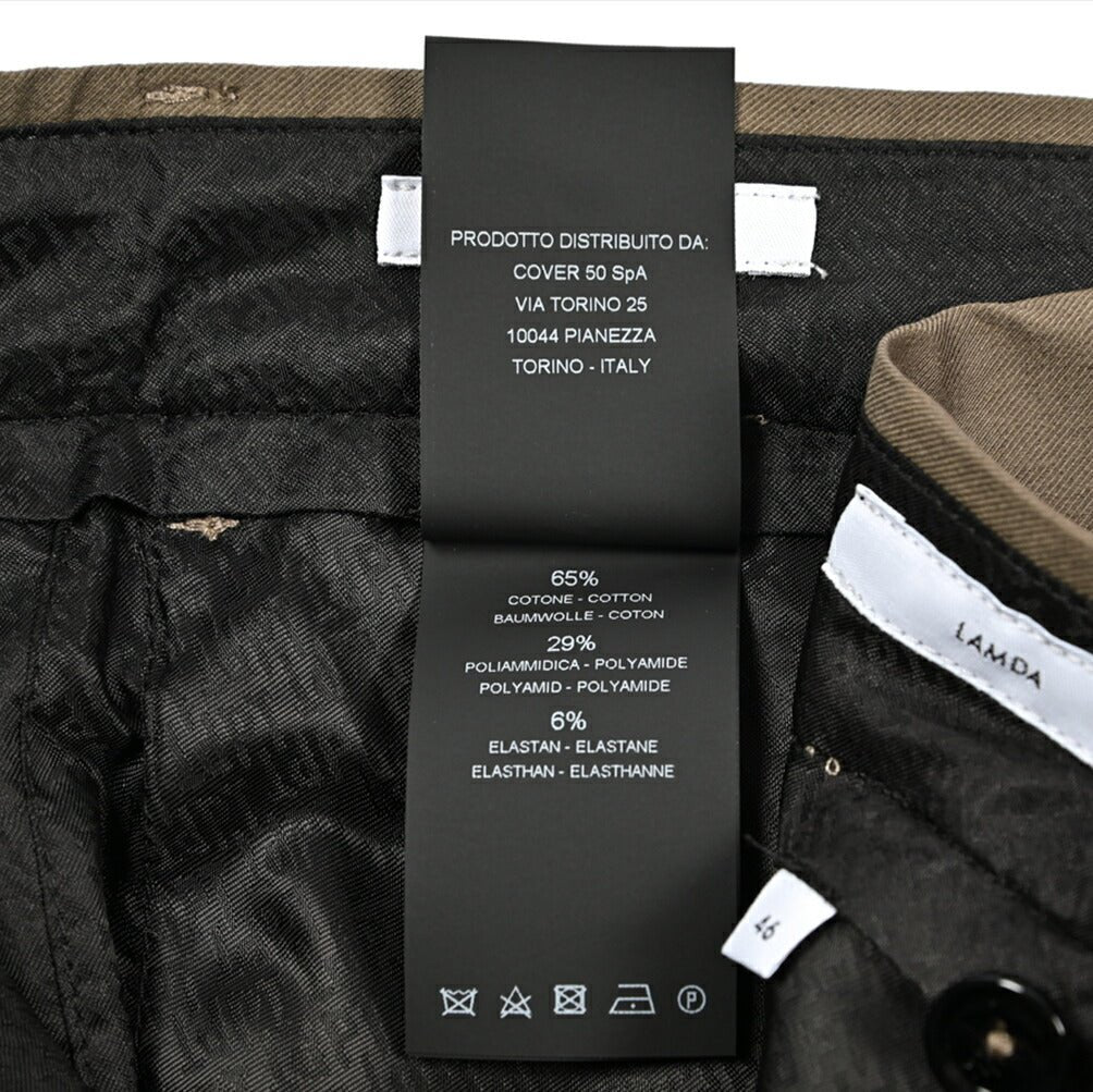 SALE｜PT TORINO Active "LAMDA" ストレッチコットン ノータックカーゴパンツ｜423636 - 46｜GUARDAROBA MILANO OFFICIAL STORE