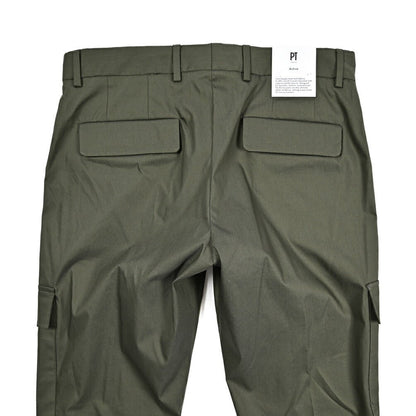 SALE｜PT TORINO Active "LAMDA" ストレッチコットン ノータックカーゴパンツ｜423648 - 46｜GUARDAROBA MILANO OFFICIAL STORE