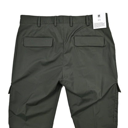 SALE｜PT TORINO Active "LAMDA" ストレッチウール ノータックカーゴパンツ｜423655 - 48｜GUARDAROBA MILANO OFFICIAL STORE