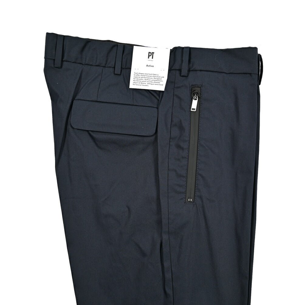 SALE｜PT TORINO Active "LAMDA" ストレッチコットン ノータックパンツ｜423704 - 52｜GUARDAROBA MILANO OFFICIAL STORE