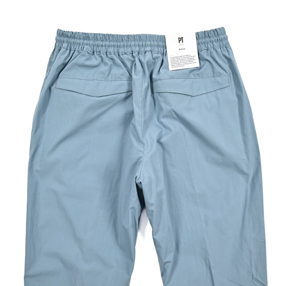 SALE｜PT TORINO Active "OMEGA" ストレッチコットン ドローコード付きイージースラックス｜423665 - 46｜GUARDAROBA MILANO OFFICIAL STORE