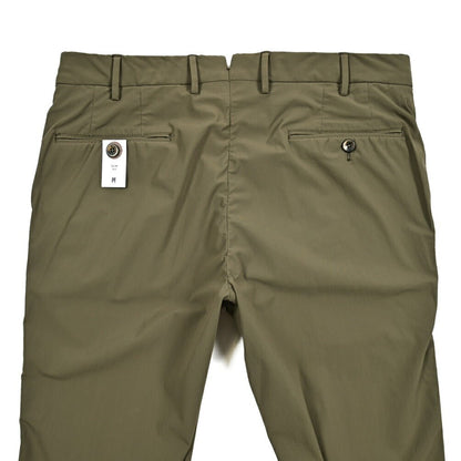SALE｜PT TORINO Active "SLIM FIT" 軽量ストレッチナイロン ノータックイージースラックス｜411048-A-48｜GUARDAROBA MILANO OFFICIAL STORE