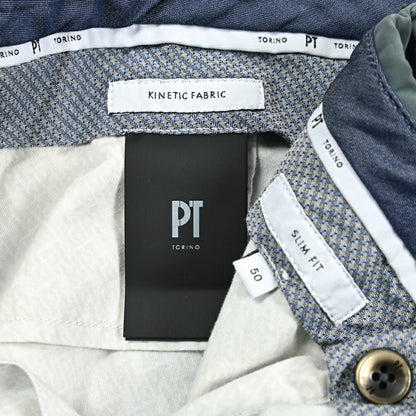 SALE｜PT TORINO Active "SLIM FIT" 軽量ストレッチナイロン ノータックイージースラックス｜411048-A-48｜GUARDAROBA MILANO OFFICIAL STORE