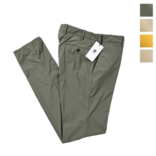 SALE｜PT TORINO ACTIVE SLIM FIT 高機能ストレッチナイロン ノータックスラックス / PT01 KULT｜407958 - A - 48｜GUARDAROBA MILANO OFFICIAL STORE