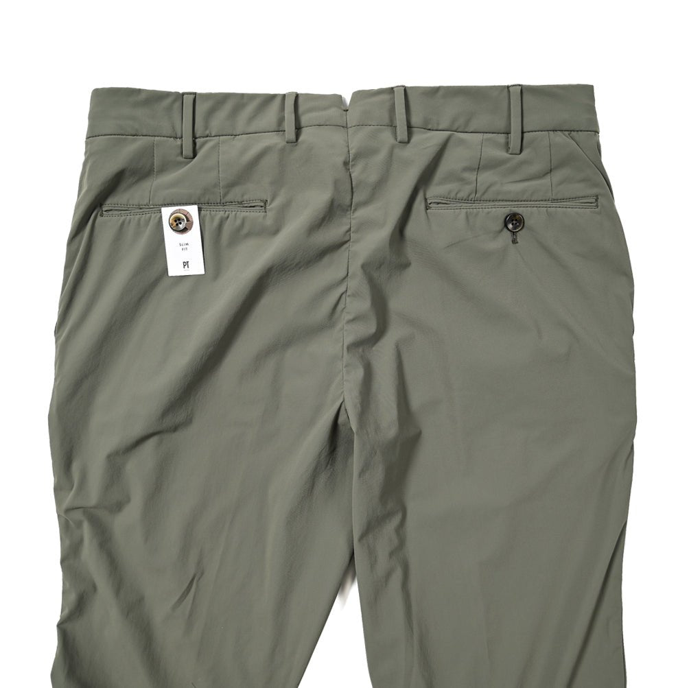 SALE｜PT TORINO ACTIVE SLIM FIT 高機能ストレッチナイロン ノータックスラックス / PT01 KULT｜407958 - A - 48｜GUARDAROBA MILANO OFFICIAL STORE