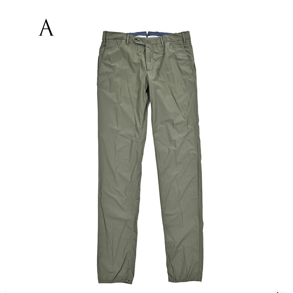 SALE｜PT TORINO Active "SUPERSLIM FIT" 軽量ストレッチナイロン ノータックスリムパンツ｜411136-A-48｜GUARDAROBA MILANO OFFICIAL STORE