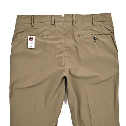 SALE｜PT TORINO Active "SUPERSLIM FIT" 軽量ストレッチナイロン ノータックスリムパンツ｜411136-A-48｜GUARDAROBA MILANO OFFICIAL STORE