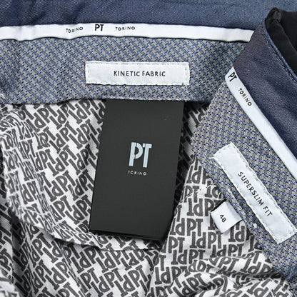 SALE｜PT TORINO Active "SUPERSLIM FIT" 軽量ストレッチナイロン ノータックスリムパンツ｜411136-A-48｜GUARDAROBA MILANO OFFICIAL STORE