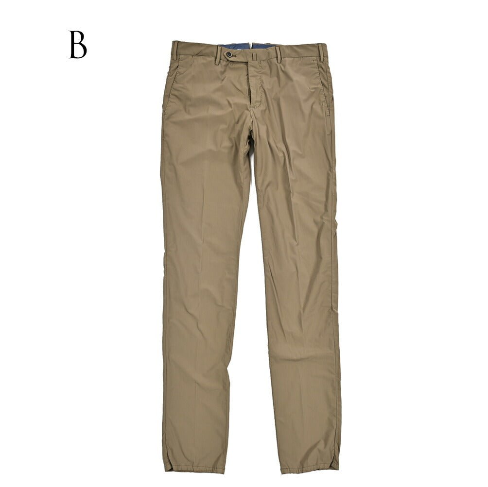 SALE｜PT TORINO Active "SUPERSLIM FIT" 軽量ストレッチナイロン ノータックスリムパンツ｜411136-A-48｜GUARDAROBA MILANO OFFICIAL STORE