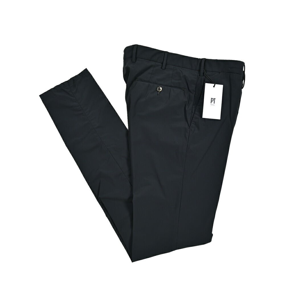 SALE｜PT TORINO Active "SUPERSLIM FIT" 軽量ストレッチナイロン ノータックスリムパンツ｜411136-A-48｜GUARDAROBA MILANO OFFICIAL STORE