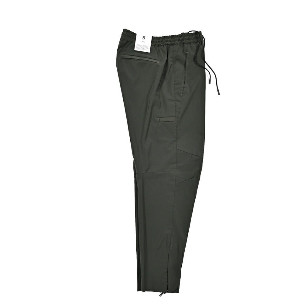 SALE｜PT TORINO Active "THETA" ストレッチウール ドローコード付きイージースラックス (裾ジップ)｜423606｜GUARDAROBA MILANO OFFICIAL STORE