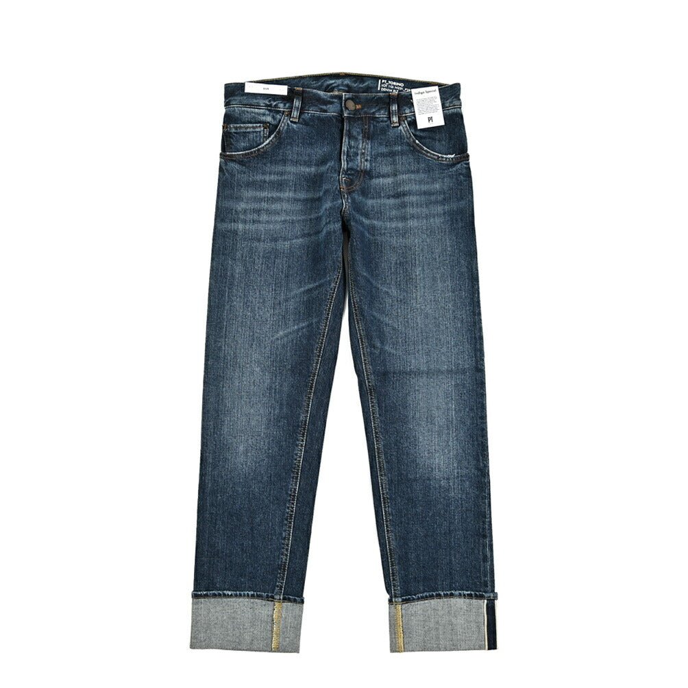 SALE｜PT TORINO DENIM DUB (STRAIGHT FIT) ストレッチデニム ターンナップジーンズ / PT05｜417460 - 30｜GUARDAROBA MILANO OFFICIAL STORE