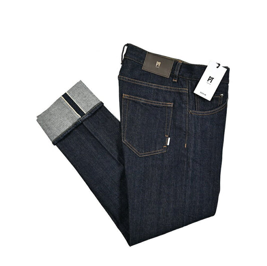 SALE｜PT TORINO DENIM DUB (STRAIGHT FIT) ストレッチデニム ターンナップジーンズ / PT05｜417472 - 32｜GUARDAROBA MILANO OFFICIAL STORE