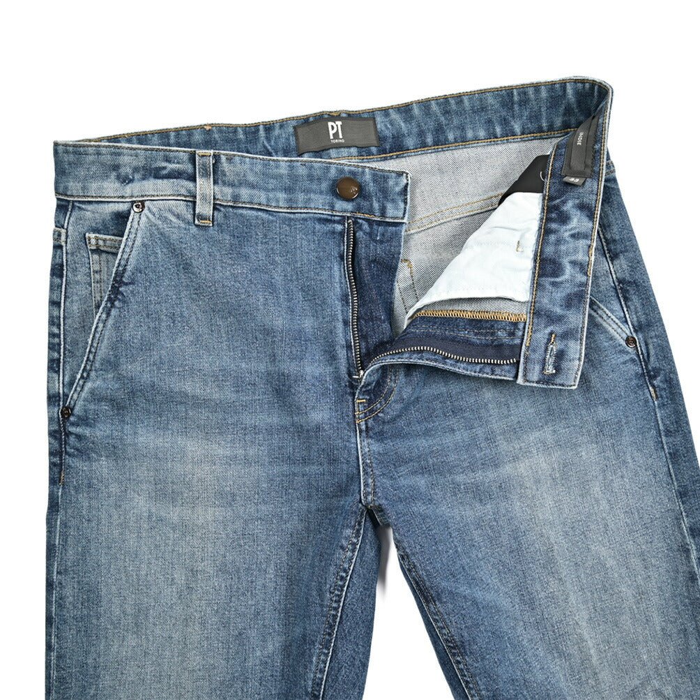 SALE｜PT TORINO DENIM "INDIE" ストレッチデニム テーパードジーンズ｜437345｜GUARDAROBA MILANO OFFICIAL STORE