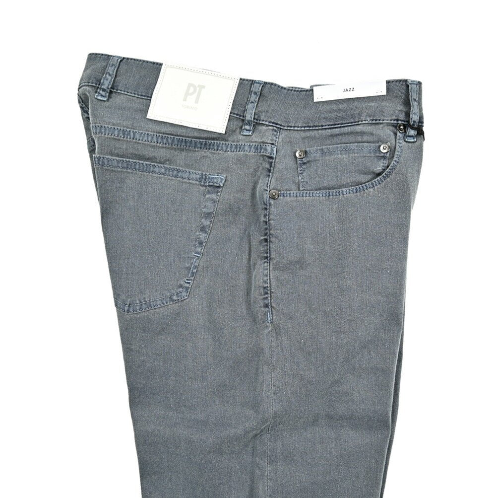 SALE｜PT TORINO DENIM JAZZ (STRAIGHT FIT) ストレッチリネンコットン 5ポケットカラーパンツ / PT05｜420234 - 32｜GUARDAROBA MILANO OFFICIAL STORE