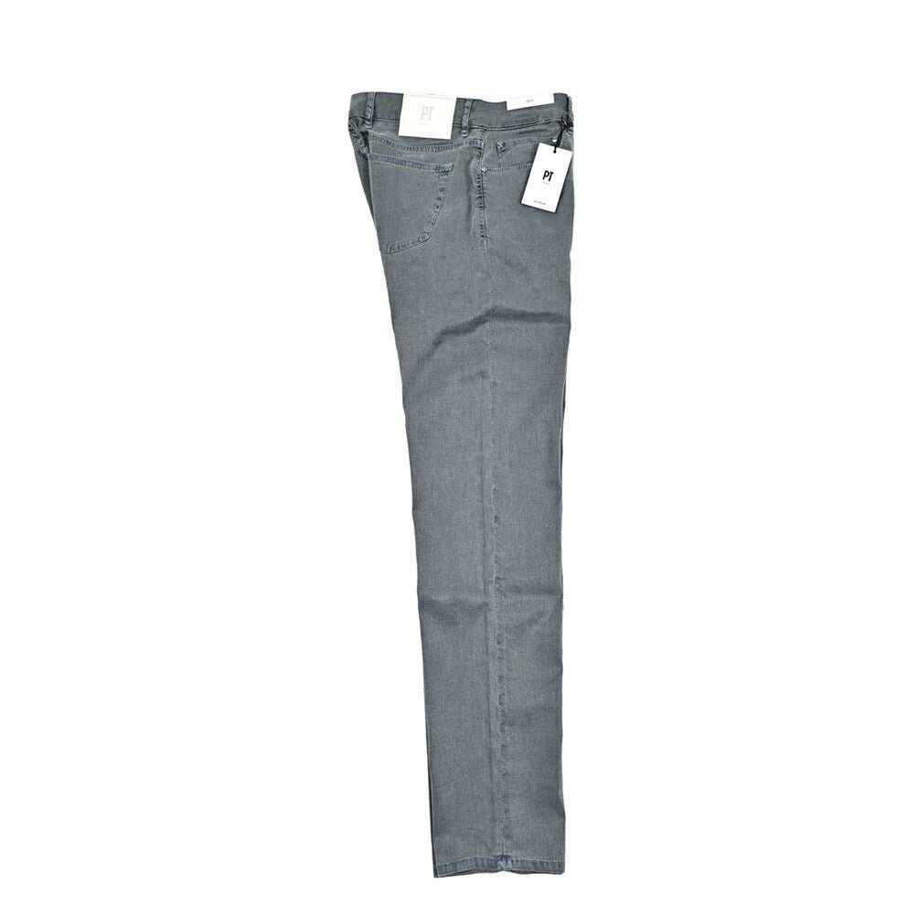 SALE｜PT TORINO DENIM JAZZ (STRAIGHT FIT) ストレッチリネンコットン 5ポケットカラーパンツ / PT05｜420234 - 32｜GUARDAROBA MILANO OFFICIAL STORE