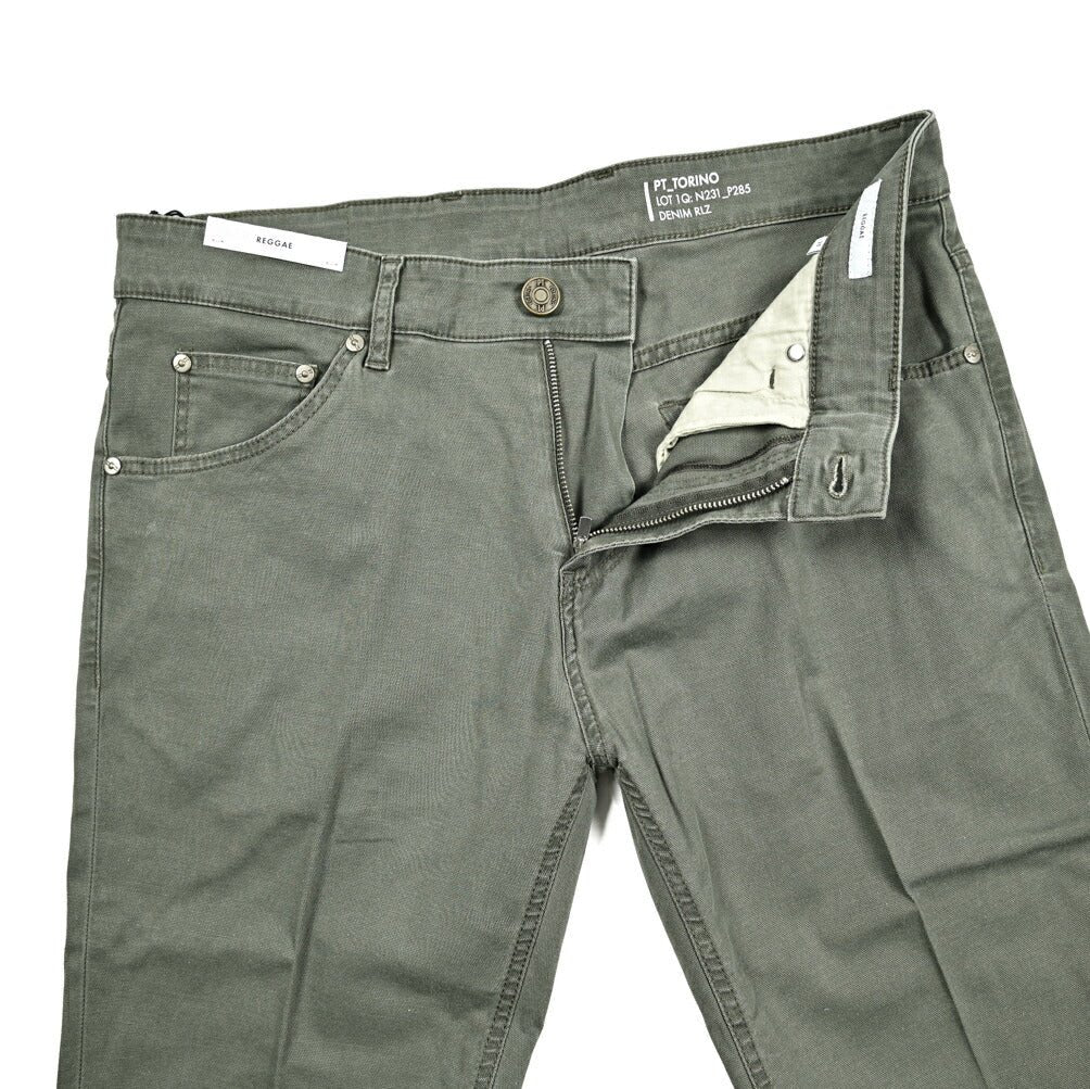 SALE｜PT TORINO DENIM REGGAE (TAPERED FIT) ストレッチコットン 5ポケットテーパードパンツ / PT05｜419789 - 32｜GUARDAROBA MILANO OFFICIAL STORE