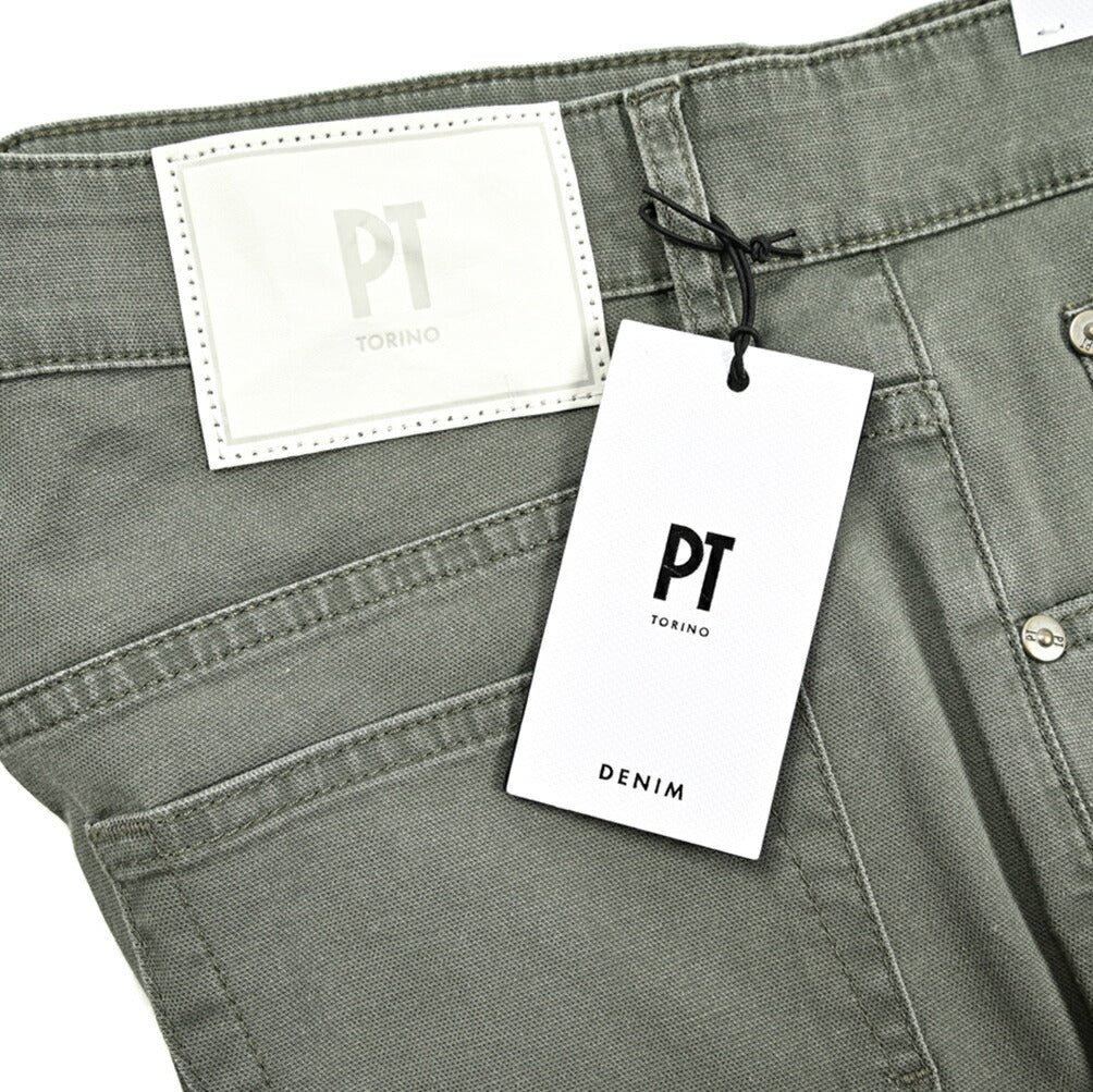 SALE｜PT TORINO DENIM REGGAE (TAPERED FIT) ストレッチコットン 5ポケットテーパードパンツ / PT05｜419789 - 32｜GUARDAROBA MILANO OFFICIAL STORE