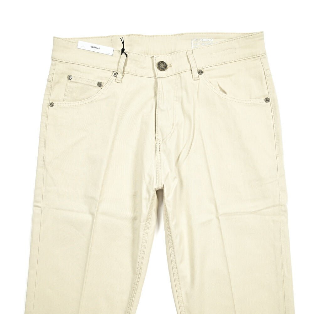 SALE｜PT TORINO DENIM REGGAE (TAPERED FIT) ストレッチコットン 5ポケットカラーパンツ / PT05｜420138 - 31｜GUARDAROBA MILANO OFFICIAL STORE