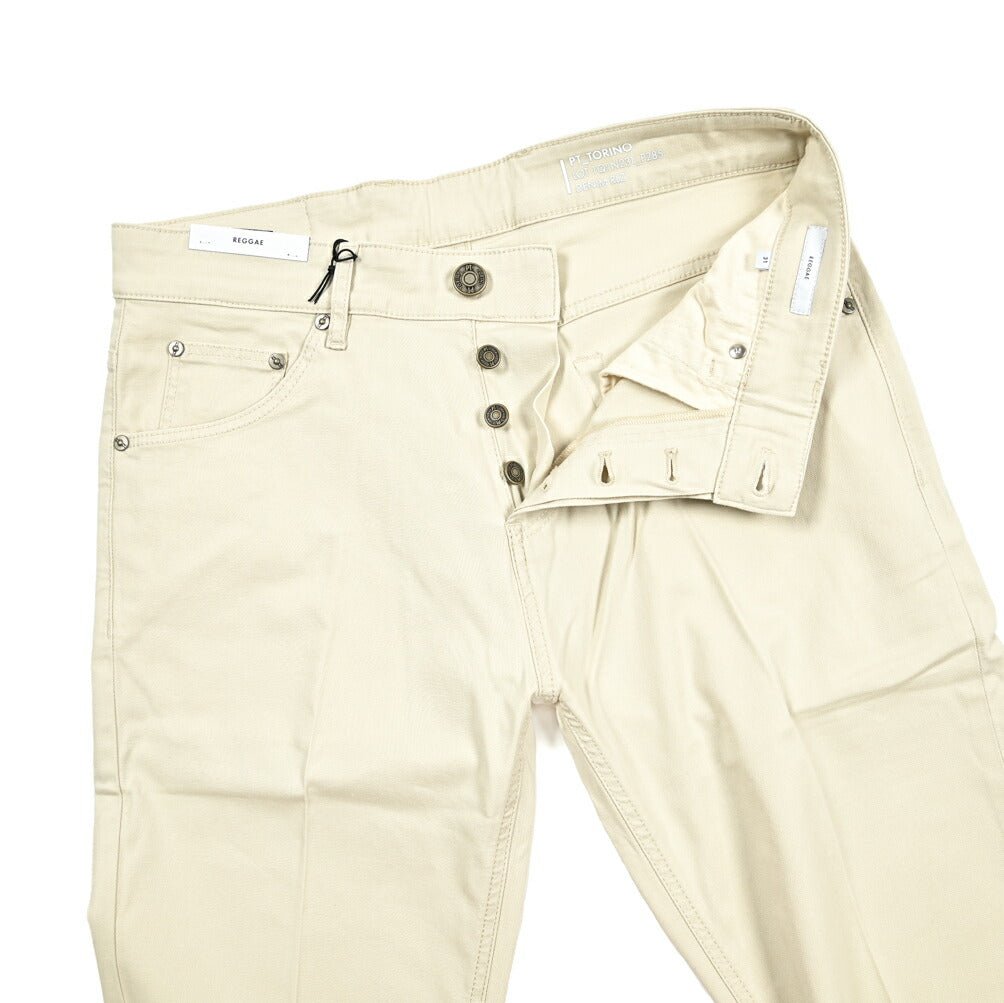 SALE｜PT TORINO DENIM REGGAE (TAPERED FIT) ストレッチコットン 5ポケットカラーパンツ / PT05｜420138 - 31｜GUARDAROBA MILANO OFFICIAL STORE