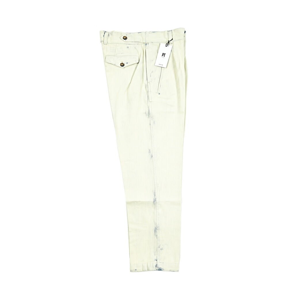 SALE｜PT TORINO DENIM THE PILOT コットン100% ワンタックデニムスラックス / PT05｜419824 - 29｜GUARDAROBA MILANO OFFICIAL STORE