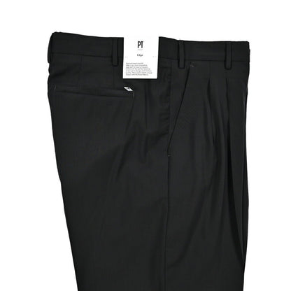 SALE｜PT TORINO Edge "DICIANNOVE" SUPER 130's ヴァージンウール100% ツータックストレートスラックス｜424025 - 46｜GUARDAROBA MILANO OFFICIAL STORE