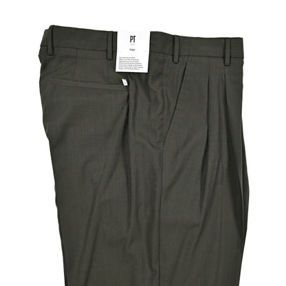 SALE｜PT TORINO Edge "DICIANNOVE" スラックス ツータック パンツ SUPER 130'S ヴァージンウール 100%｜423449 - 50｜GUARDAROBA MILANO OFFICIAL STORE