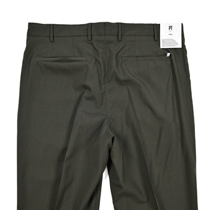 SALE｜PT TORINO Edge "DICIANNOVE" スラックス ツータック パンツ SUPER 130'S ヴァージンウール 100%｜423449 - 50｜GUARDAROBA MILANO OFFICIAL STORE