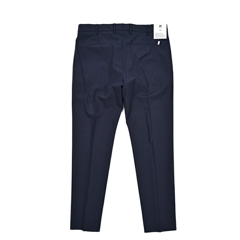 SALE｜PT TORINO Edge "DIECI" ストレッチウール ノータックスラックス｜423199 - 48｜GUARDAROBA MILANO OFFICIAL STORE