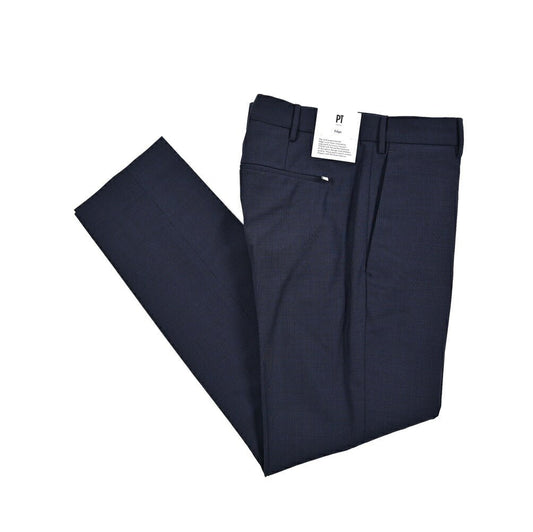 SALE｜PT TORINO Edge "DIECI" ストレッチウール ノータックスラックス｜423199 - 48｜GUARDAROBA MILANO OFFICIAL STORE