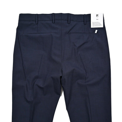 SALE｜PT TORINO Edge "DIECI" ストレッチウール ノータックスラックス｜423199 - 48｜GUARDAROBA MILANO OFFICIAL STORE