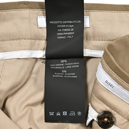 SALE｜PT TORINO Edge "DIECI" ストレッチウール ノータックスキニースラックス｜423224｜GUARDAROBA MILANO OFFICIAL STORE