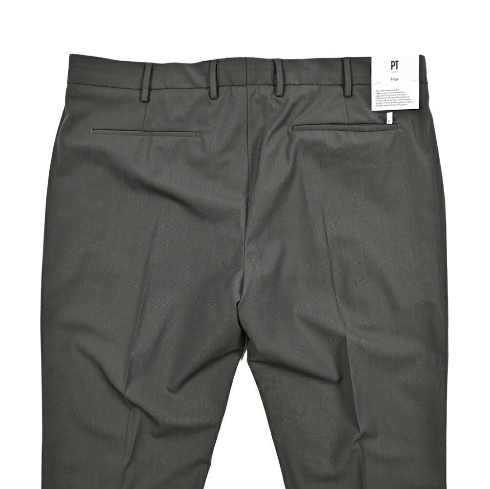 SALE｜PT TORINO Edge "DIECI" ストレッチウール スリムテーパードスラックス｜423410 - 52｜GUARDAROBA MILANO OFFICIAL STORE