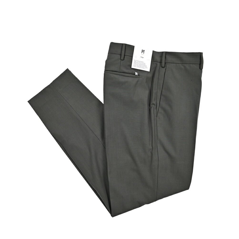 SALE｜PT TORINO Edge "DIECI" ストレッチウール スリムテーパードスラックス｜423410 - 52｜GUARDAROBA MILANO OFFICIAL STORE