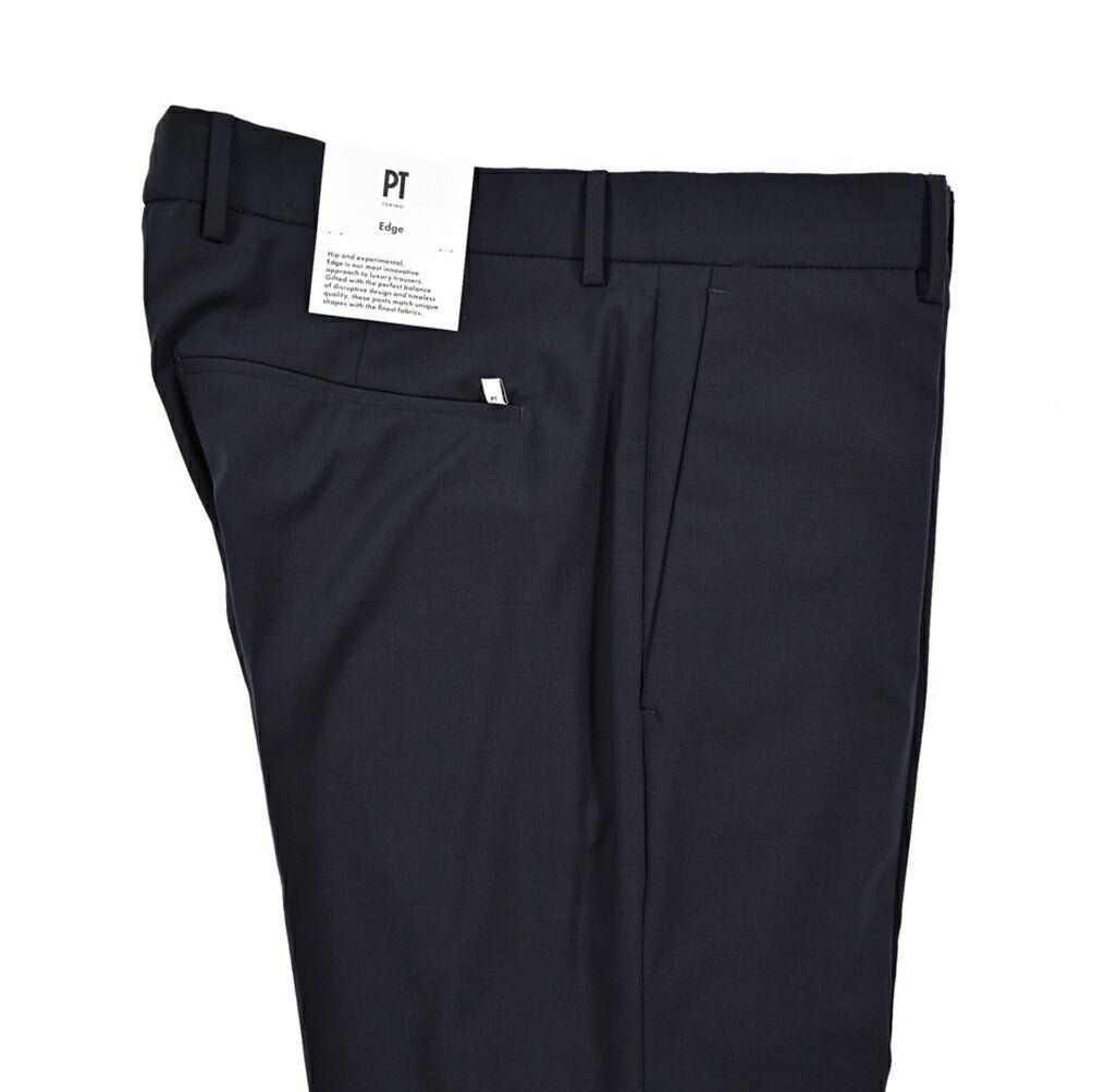 SALE｜PT TORINO Edge "DIECI" ストレッチウール スリムテーパードスラックス｜423443｜GUARDAROBA MILANO OFFICIAL STORE