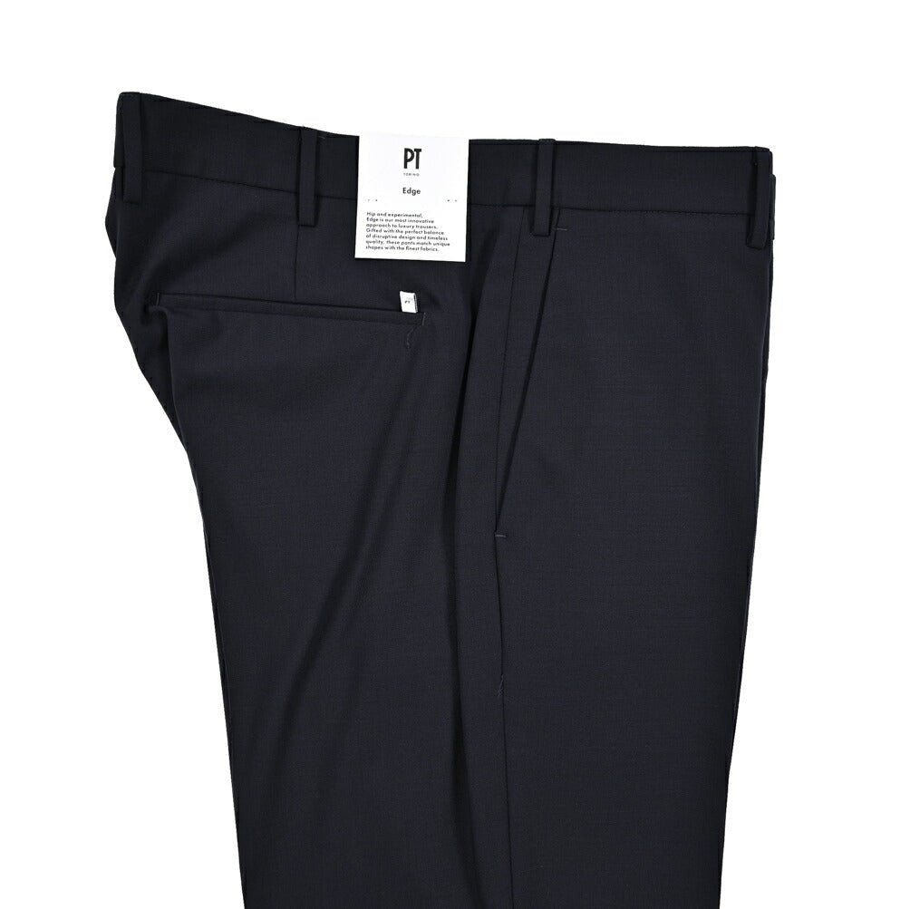 SALE｜PT TORINO Edge "DIECI" ストレッチウール スリムテーパードスラックス｜423832 - 52｜GUARDAROBA MILANO OFFICIAL STORE